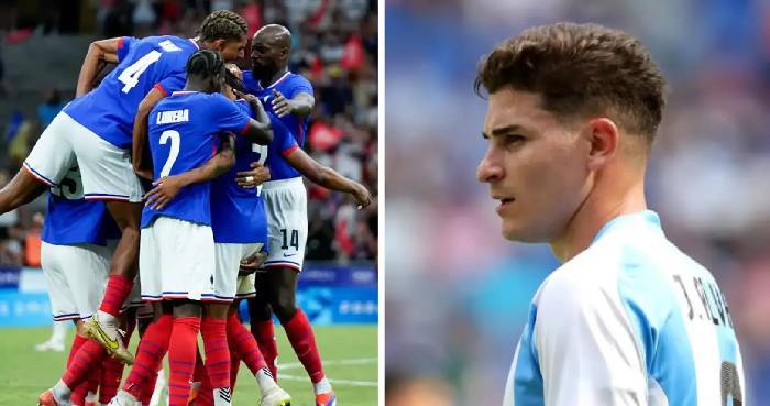 X&aacute;c định 4 cặp tứ kết b&oacute;ng đ&aacute; nam Olympic 2024