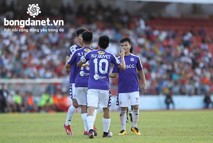 Kết quả tỷ số Quảng Nam vs H&agrave; Nội - chung kết C&uacute;p QG 2019