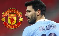 Thực hư việc MU chiêu mộ Sergio Aguero sau mùa 2020/21