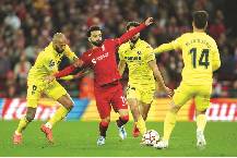 Soi bảng dự đo&aacute;n tỷ số ch&iacute;nh x&aacute;c Villarreal vs Liverpool, 2h ng&agrave;y 4/5