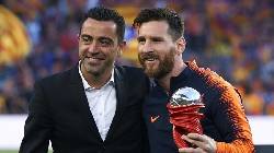 Xavi đ&iacute;ch th&acirc;n l&agrave;m r&otilde; kế hoạch t&aacute;i hợp với Messi