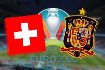 Đội hình ra sân chính thức Thụy Sĩ vs Tây Ban Nha, 23h ngày 2/7