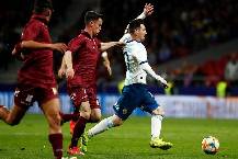 Ph&acirc;n t&iacute;ch k&egrave;o hiệp 1 Venezuela vs Argentina, 7h00 ng&agrave;y 3/9