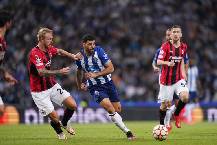Tỷ lệ k&egrave;o nh&agrave; c&aacute;i AC Milan vs Porto, 0h45 ng&agrave;y 4/11
