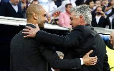 HLV Ancelotti l&ecirc;n tiếng tr&ugrave; ẻo Pep Guardiola bị sa thải