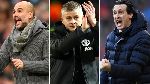HLV xuất sắc nhất Ngoại hạng Anh th&aacute;ng 2/2019: Solskjaer đấu với Guardiola