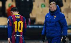 Ronald Koeman bi quan về khả năng Lionel Messi ở lại Barcelona