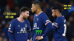 Top 5 ông hoàng lương thưởng của PSG: Messi vẫn thua xa Phó chủ tịch