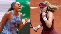 Gauff vào tứ kết Roland Garros lần thứ năm liên tiếp, Andreeva làm nên lịch sử