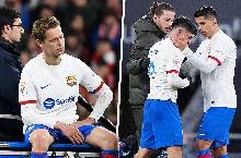 Pedri, De Jong lại chấn thương, Barca khủng hoảng h&agrave;ng tiền vệ