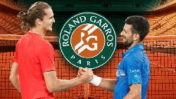 Link trực tiếp tennis Djokovic vs Zverev - Tứ kết Roland Garros, 1h15 ngày 5/6