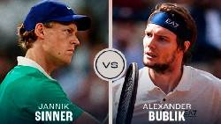 Link trực tiếp tennis Sinner vs Bublik, Tứ kết Roland Garros - 19h00 ngày 4/6