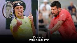 Xem trận Zverev vs Djokovic - Tứ kết Roland Garros ở đâu, trên kênh nào?