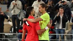 Djokovic ngược dòng hạ Zverev, vào bán kết Roland Garros lần thứ 13