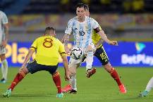 Biến động tỷ lệ kèo Colombia vs Argentina, 8h ngày 7/7