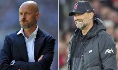 Th&agrave;nh t&iacute;ch tệ của Jurgen Klopp khi đối đầu với MU v&agrave; Ten Hag