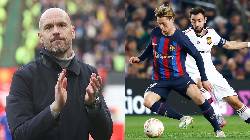 De Jong c&oacute; c&acirc;u trả lời cho Ten Hag v&agrave; Man United