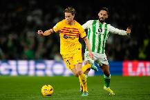 Soi k&egrave;o g&oacute;c Real Betis vs Barcelona, 22h15 ng&agrave;y 7/12