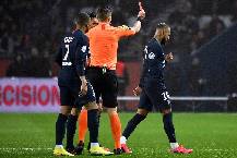 PSG mất Neymar 2 trận vì án treo giò