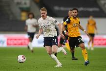 Biến động tỷ lệ k&egrave;o Man City vs Wolves, 19h30 ng&agrave;y 11/12