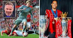 Đ&aacute; đểu Vidic, huyền thoại Carragher t&acirc;ng bốc Van Dijk hay nhất lịch sử