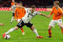 Si&ecirc;u m&aacute;y t&iacute;nh dự đo&aacute;n H&agrave; Lan vs Đức, 01h45 ng&agrave;y 11/9