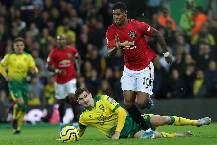 Dự đoán, soi kèo thẻ vàng Norwich vs MU, 0h30 ngày 12/12