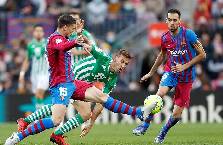 Ph&acirc;n t&iacute;ch k&egrave;o hiệp 1 Betis vs Barcelona, 2h ng&agrave;y 13/1