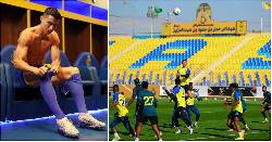 Sao Al Nassr hết lời chế nhạo Ronaldo ngay sau buổi tập đầu ti&ecirc;n
