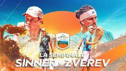 Link trực tiếp tennis Sinner vs Zverev - Bán kết Monte Carlo Masters, 19h30 ngày 11/4