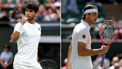 Link trực tiếp tennis Alcaraz vs Fritz, Bán kết Wimbledon - 19h30 ngày 11/7