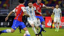 Dự đoán, soi kèo thẻ vàng Argentina vs Chile, 4h ngày 15/6