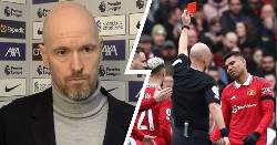 B&ecirc;nh vực học tr&ograve;, HLV Ten Hag c&ocirc;ng khai ch&ecirc; tr&aacute;ch trọng t&agrave;i