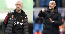 Ten Hag đ&aacute;p trả lời 'khi&ecirc;u kh&iacute;ch của Pep Guardiola