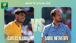 Link trực tiếp tennis Alcaraz vs Medvedev - Bán kết Indian Wells Masters, 5h00 ngày 15/3