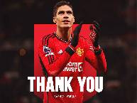 MU ch&iacute;nh thức chia tay Raphael Varane