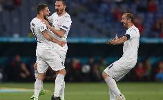 Ph&acirc;n t&iacute;ch k&egrave;o hiệp 1 Italia vs Thụy Sĩ, 2h ng&agrave;y 17/6