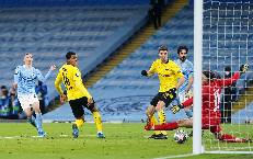 Ph&acirc;n t&iacute;ch k&egrave;o hiệp 1 Man City vs Dortmund, 2h ng&agrave;y 15/9