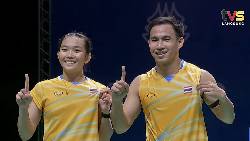 Thái Lan sớm vượt chỉ tiêu HCV cầu lông SEA Games 33