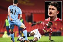 Sau Rashford đến lượt Wan-Bissaka bị Maguire mắng xa xả tr&ecirc;n s&acirc;n