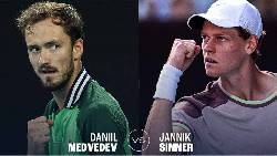 Link trực tiếp tennis Sinner vs Medvedev - Chung kết Indian Wells Masters, 4h00 ngày 16/3