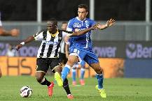 Biến động tỷ lệ k&egrave;o Udinese vs Empoli, 19h30 ng&agrave;y 16/4