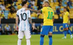 Đội hình kết hợp Argentina vs Brazil: Messi đá cặp cùng Neymar