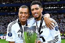 Real Madrid đón Bellingham và Mbappe trở lại ở trận gặp Man City