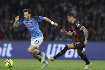 Ti&ecirc;n tri đại b&agrave;ng dự đo&aacute;n kết quả Napoli vs Milan, 02h00 ng&agrave;y 19/4