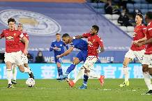 Biến động tỷ lệ kèo MU vs Leicester, 21h ngày 19/2