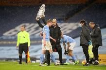 Man City mất De Bruyne ở 2 trận bán kết Cúp C1 châu Âu?