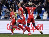 Đội h&igrave;nh ra s&acirc;n ch&iacute;nh thức Napoli vs Roma, 0h ng&agrave;y 19/4