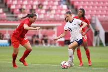 Nhận định, soi kèo Nữ Mỹ vs Nữ Canada, 9h00 ngày 19/7