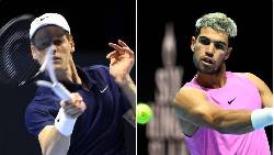 Xem trận Alcaraz vs Sinner - Chung kết 6 Kings Slam 2025 ở đâu, trên kênh nào?